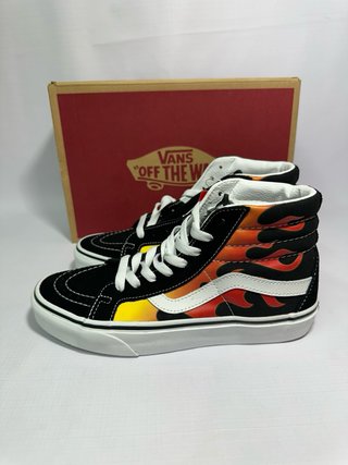 Vans Sk8-Hi Flame Scarpe Taglia 38 nuove