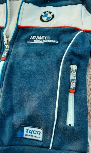 Sudadera Oficial BMW Tyco Racing Talla 5/6 años