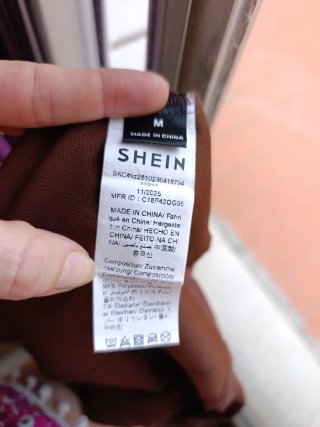Pantalones premamá marrones sin estrenar
