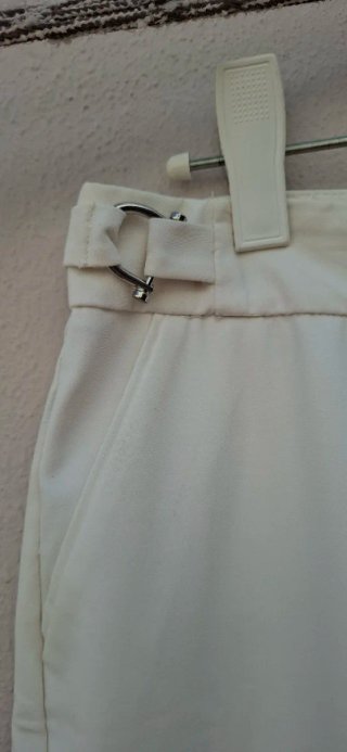 Pantalón de vestir blanco