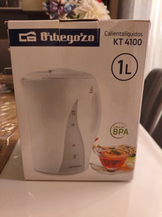 Hervidor Orbegozo KT 4100 1L