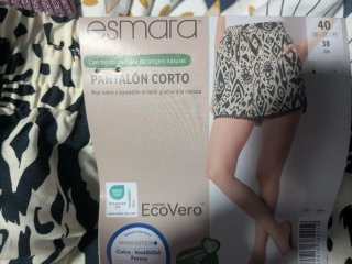 Shorts Esmara verano blanco y negro