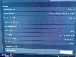 PC Asus Negro