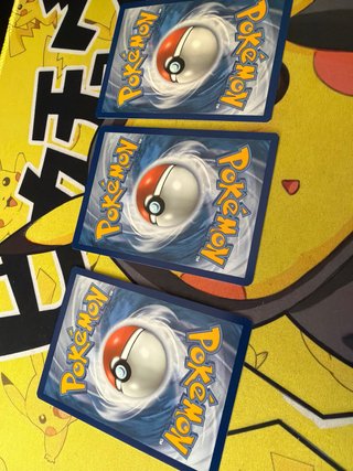 Lote 3 Cartas Pokemon 25 Aniversario Iniciales