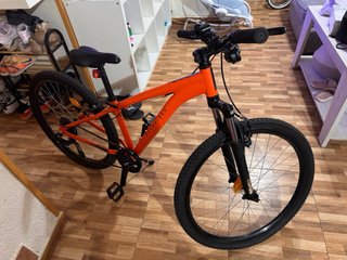 Bicicleta Rockrider MTB R26 Naranja
