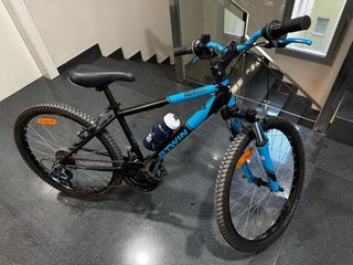 Bicicleta Rockrider 500 Azul
