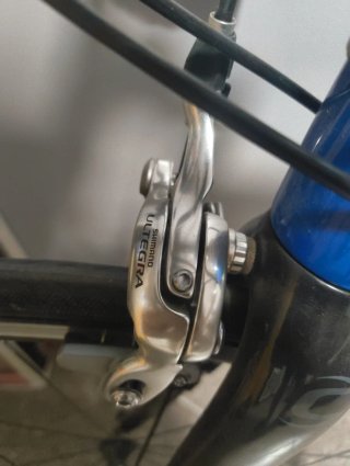 Bicicleta Carretera Cannondale Synapse Azul