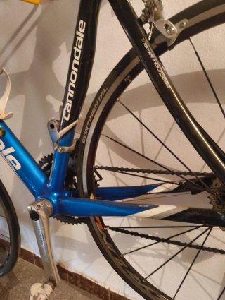 Bicicleta Carretera Cannondale Synapse Azul