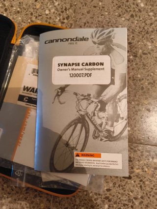 Bicicleta Carretera Cannondale Synapse Carbon