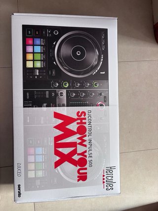 Hercules DJControl Inpulse 500 + Caja