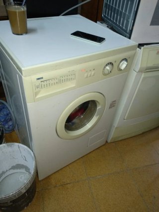 Lavadora Zanussi Blanca