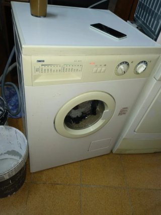 Lavadora Zanussi Blanca