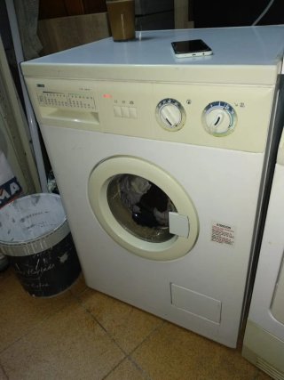 Lavadora Zanussi Blanca