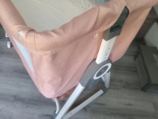 Cuna colecho rosa