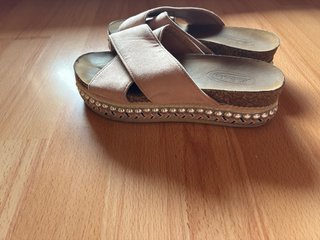 Sandalias plataforma rosa
