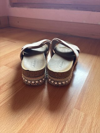 Sandalias plataforma rosa