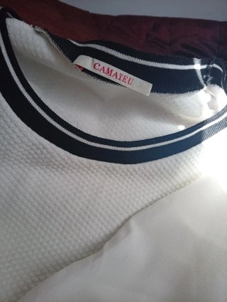 Camiseta blanca CAMAIEU