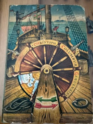 Antiguo Pop-Up Descubrimiento de América