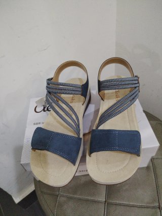Sandali Cleiks Donna Blu/Beige N.38