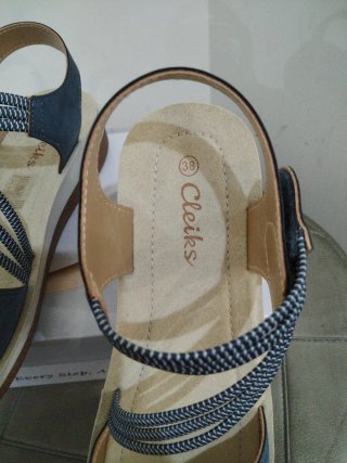 Sandali Cleiks Donna Blu/Beige N.38