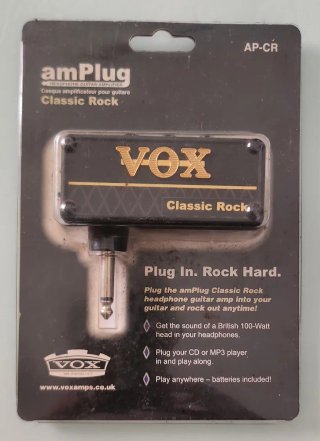 Vox amPlug Classic Rock Amplificador Guitarra