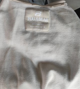 Sudadera  Beige Hombre