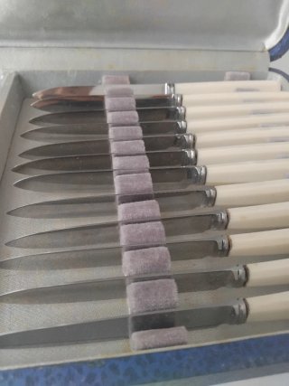 Cubertería postre 12 pax