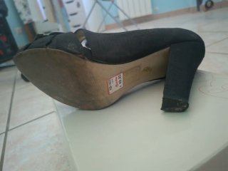 Scarpe eleganti tacco alto Bata nere