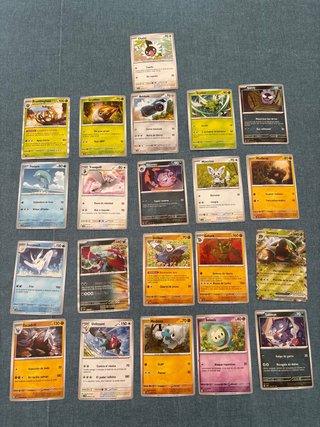 Lote 21 Cartas Pokémon