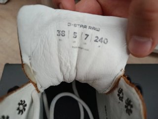 Zapatillas G-Star RAW altas talla 38