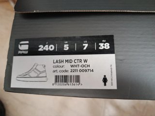 Zapatillas G-Star RAW altas talla 38