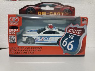Coche 1:43 Policía Americana
