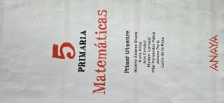 Matemáticas 5 Primaria