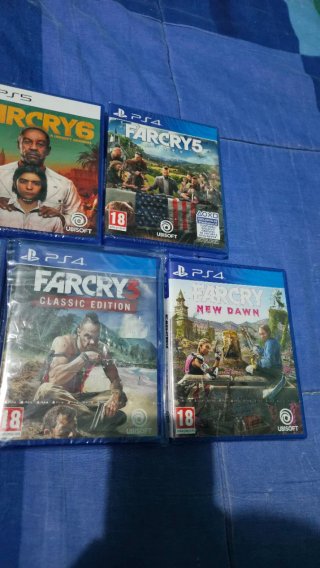 Lote 5 Juegos Far Cry PS4/PS5