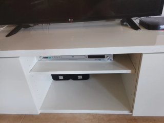 Mueble TV Bajo Blanco Ikea