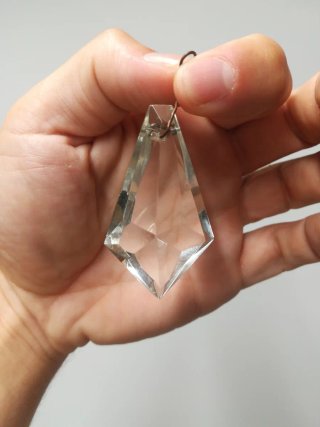 Prismas de cristal colgantes (4 unidades)