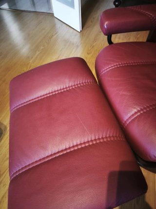 2 Sillones Stressless con reposapiés
