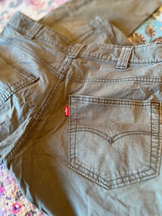 Pantalones cargo hombre verde