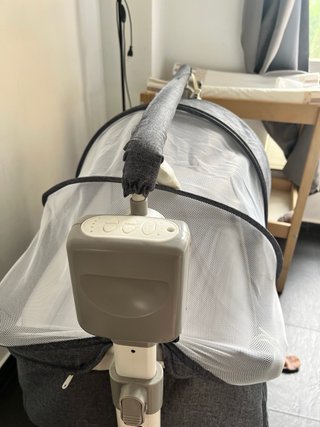 Cuna eléctrica bebé con balanceo automático