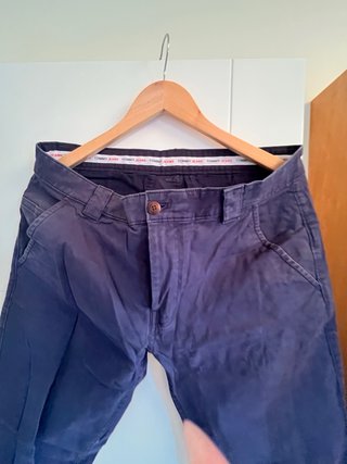 Pantalones Tommy Jeans Azules Hombre
