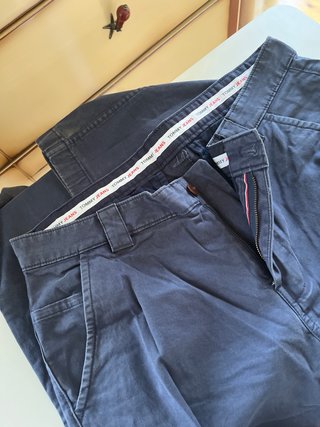 Pantalones Tommy Jeans Azules Hombre