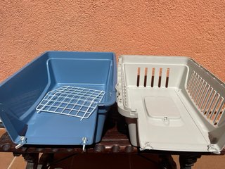 Transportín jaula para mascotas Ferplast