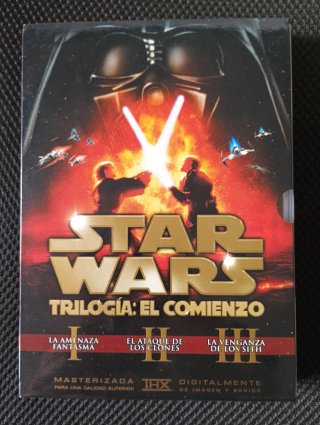 Trilogía Star Wars DVD El Comienzo