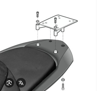 Soporte Baúl Yamaha Majesty 400 (04-07)