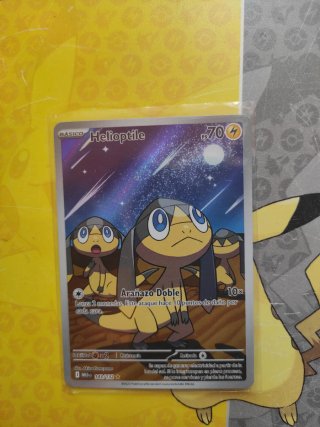 Carta Pokémon Helioptile Básico 143/132