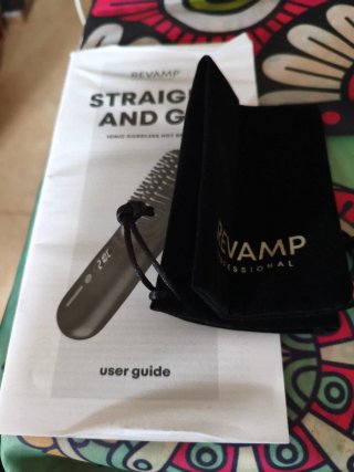 Cepillo Alisador Revamp Straight & Go Inalámbrico