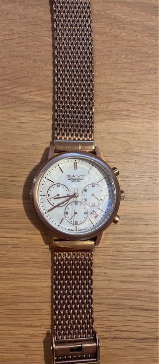 Reloj Gant Mujer Dorado y Blanco