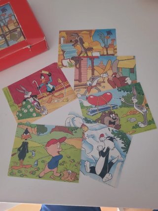 Rompecabezas cubos Looney Tunes