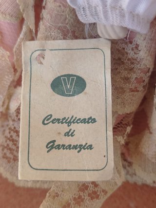 Bambola porcellana da collezione "Vicabon" vintage