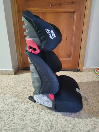 Silla coche Britax Römer negra